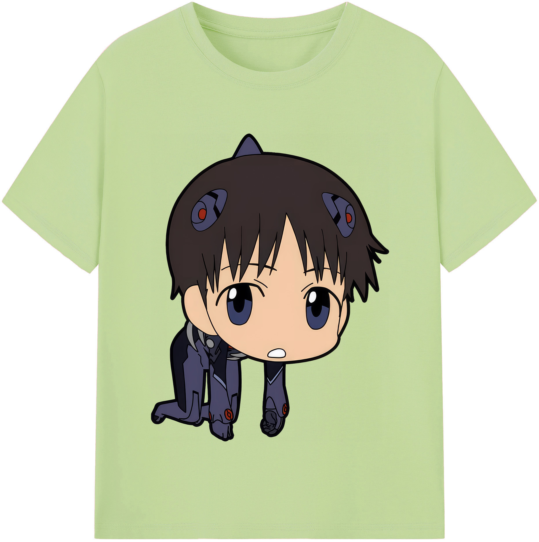 （画像用） EVA 新世紀エヴァンゲリオン 綿100％半袖Tシャツ（フロントプリント）